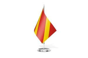 Bandera de mesa de Odieta 123