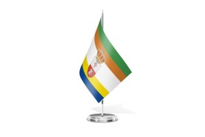 Bandera de mesa de Ojós 123