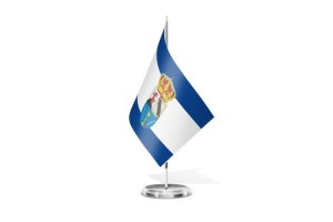 Bandera de mesa de Peñalsordo 123