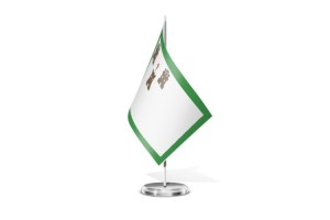 Bandera de mesa de Pliego 123