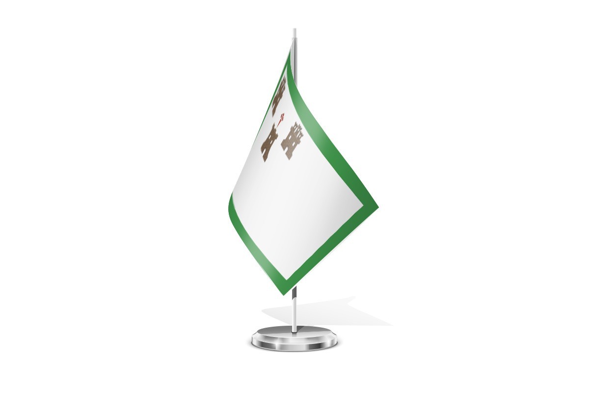 Bandera de mesa de Pliego