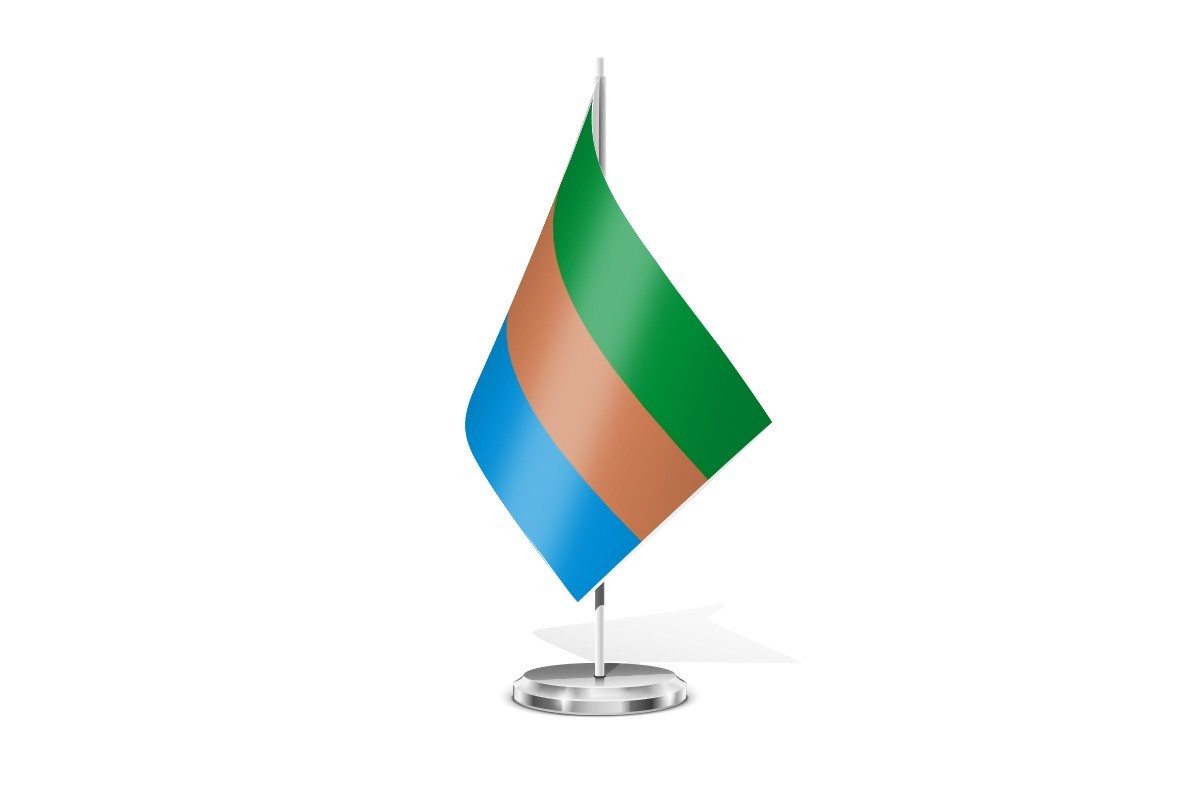 Bandera de mesa de Puntagorda
