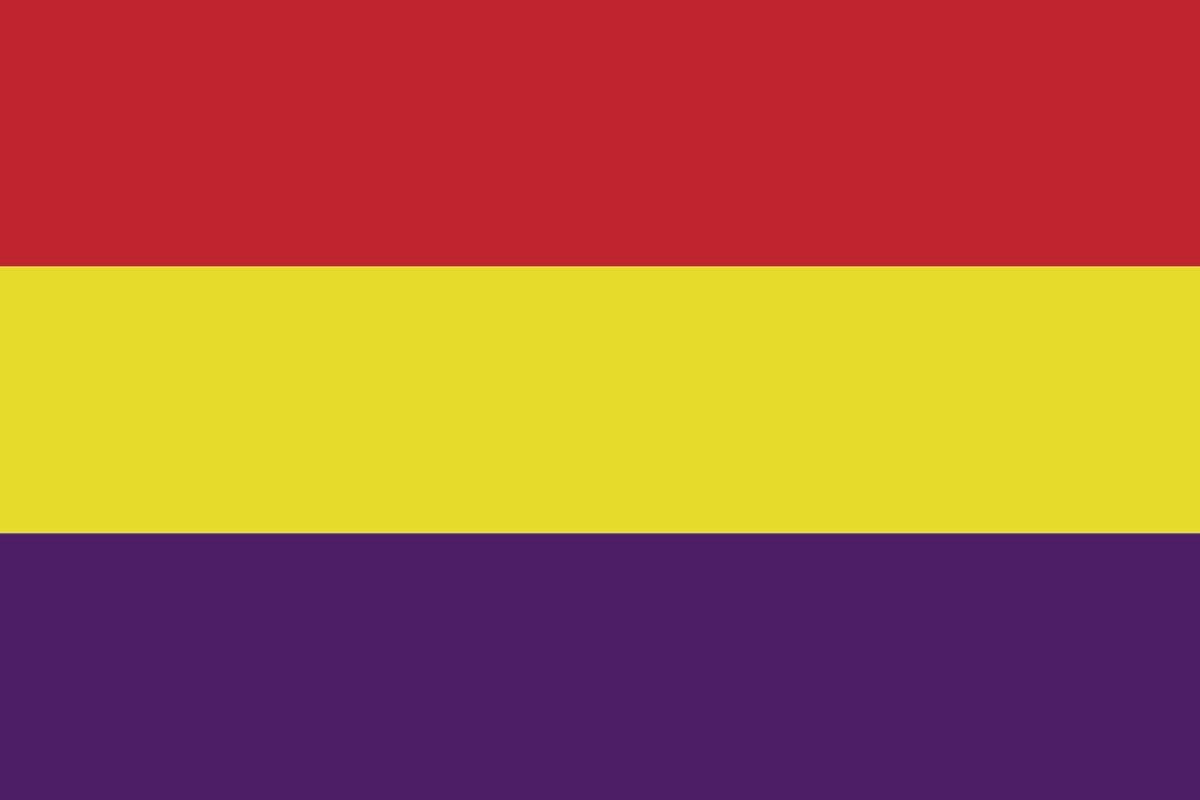 Bandera España Republicana sin escudo Bandera España Republicana sin escudo