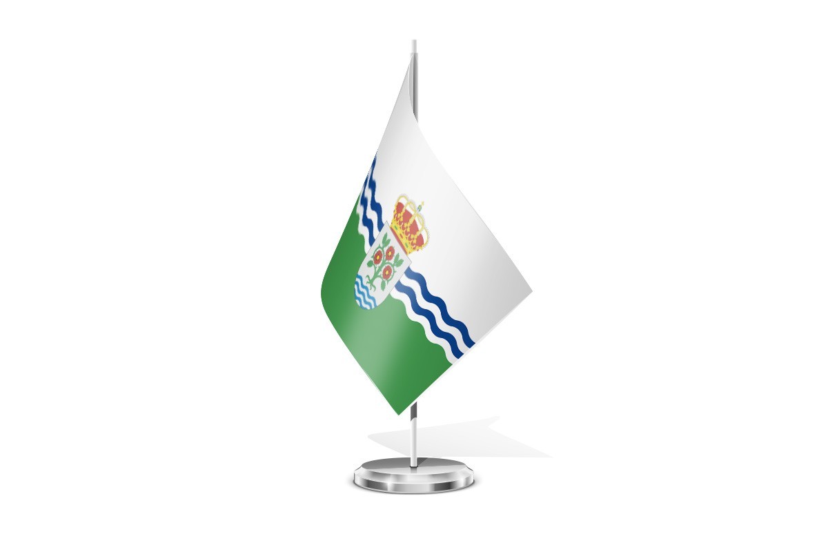 Bandera de mesa de Rosalejo