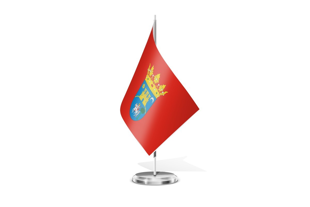 Bandera de mesa de San Martín de Unx