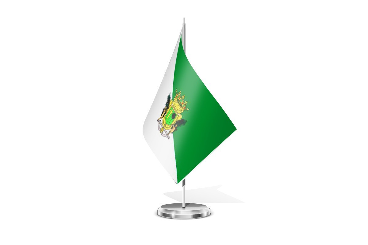 Bandera de mesa de Santa Brígida Bandera de mesa de Santa Brígida