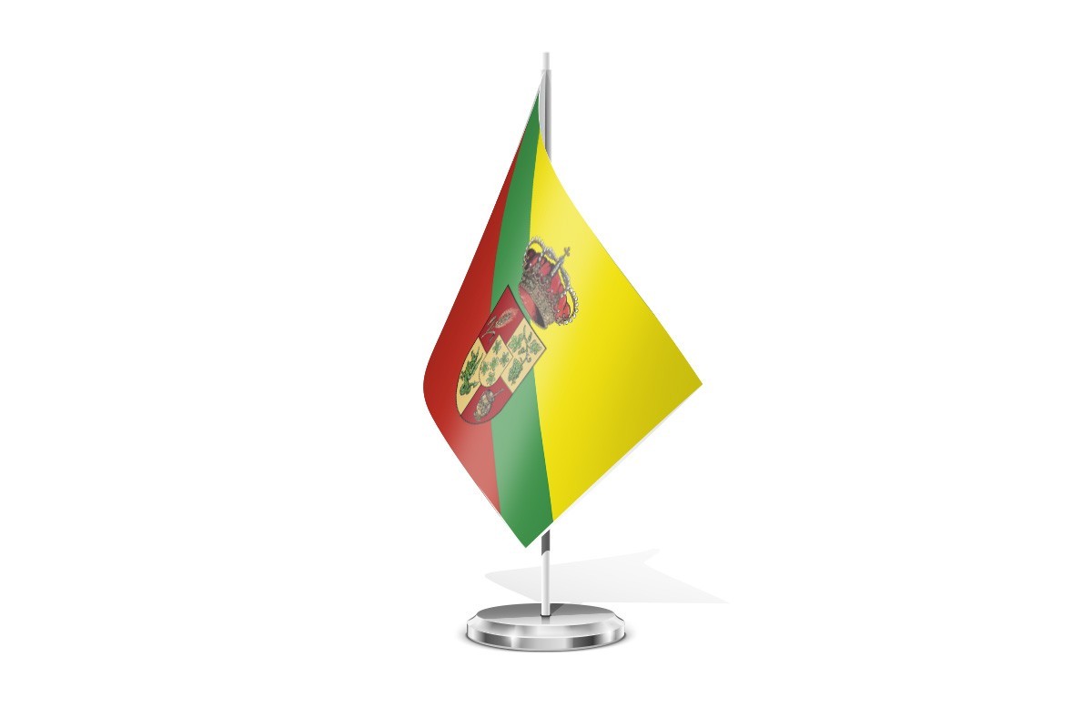 Bandera de mesa de Santa Marta