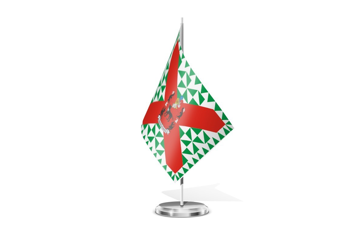 Bandera de mesa de Sarriés