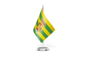 Bandera de mesa de Sierra de Fuentes 123