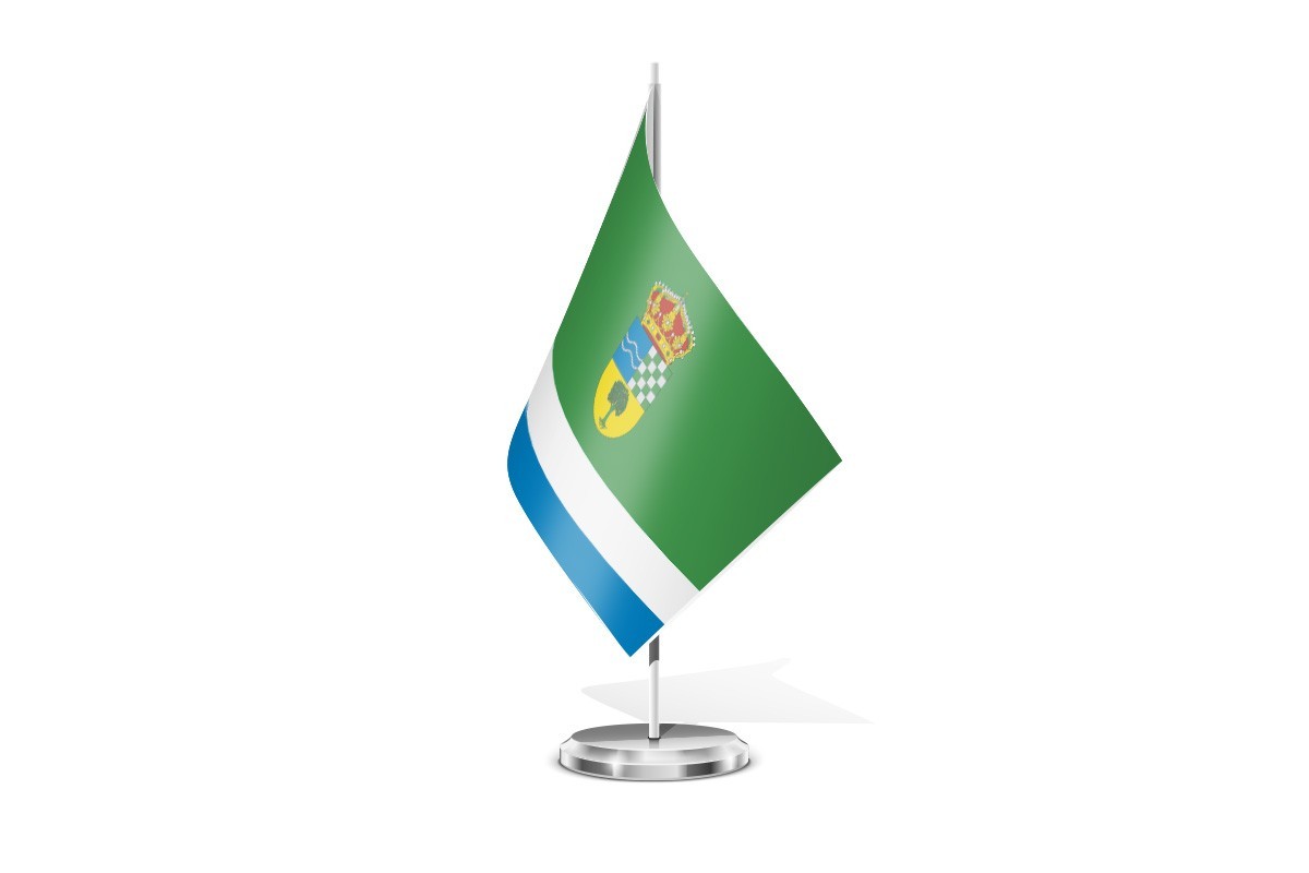 Bandera de mesa de Talarrubias