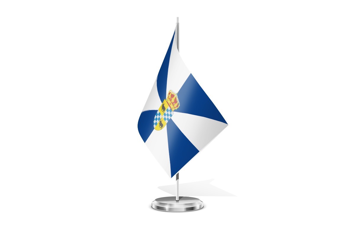 Bandera de mesa de Tornavacas