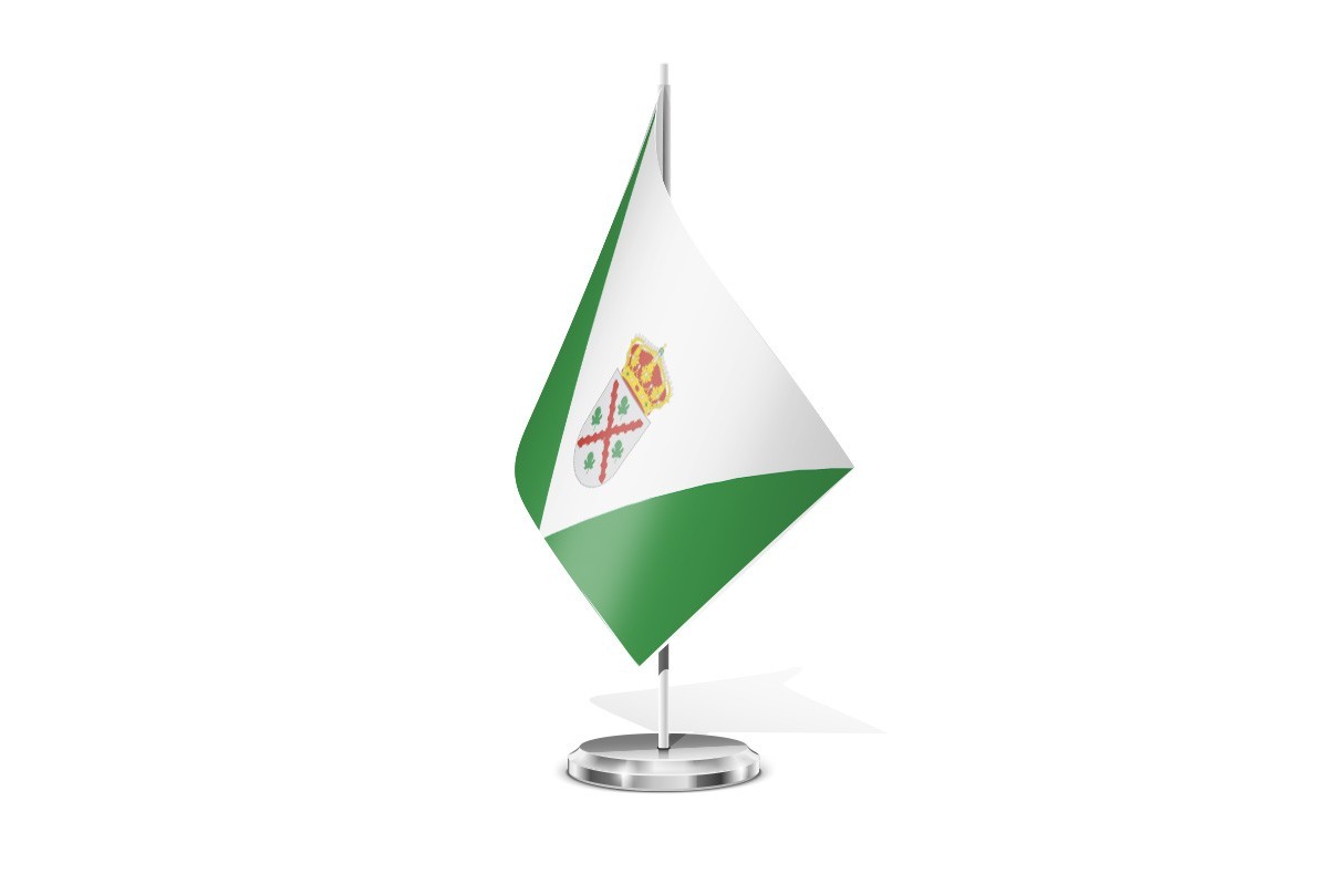 Bandera de mesa de Valdemorales