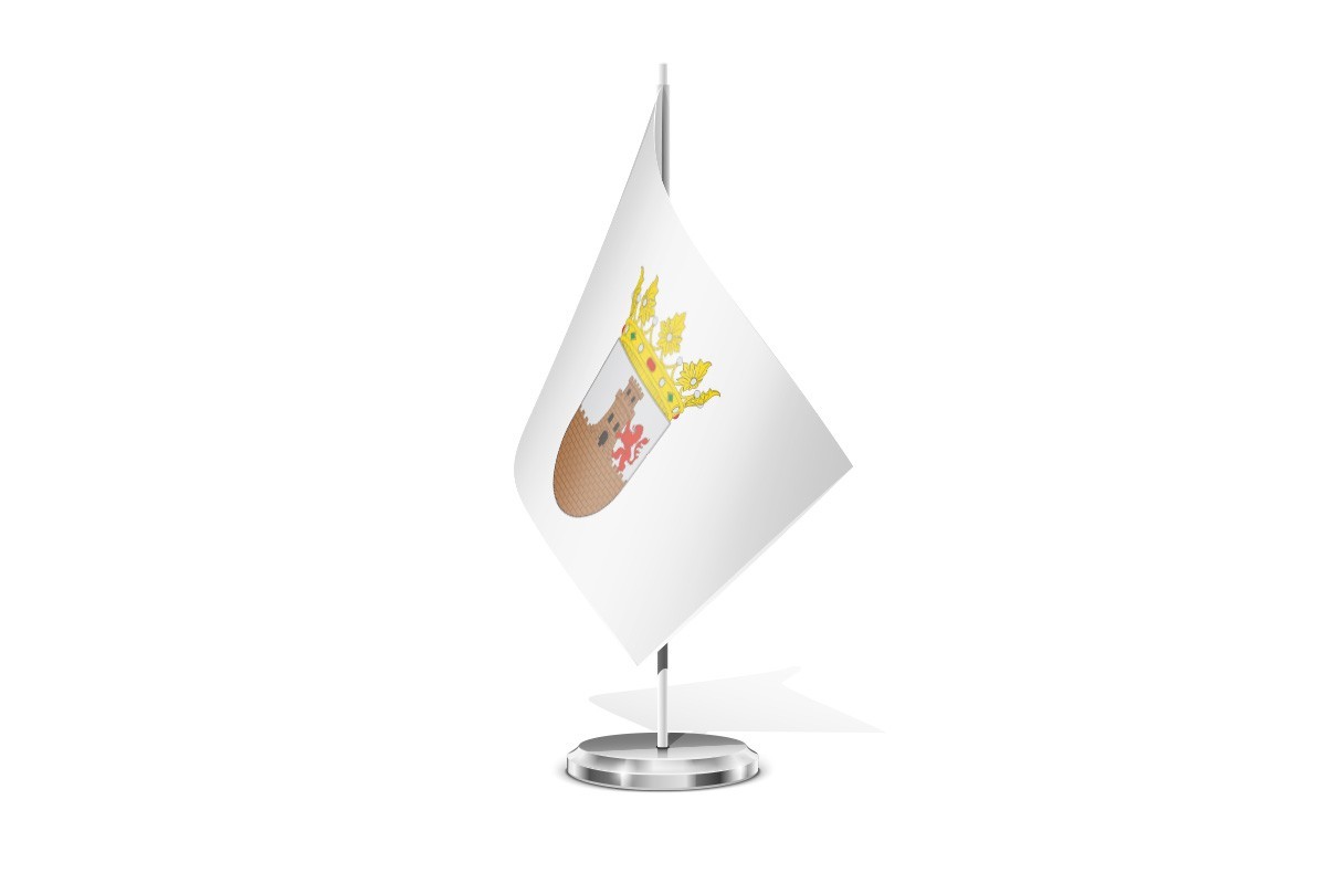 Bandera de mesa de Zúñiga