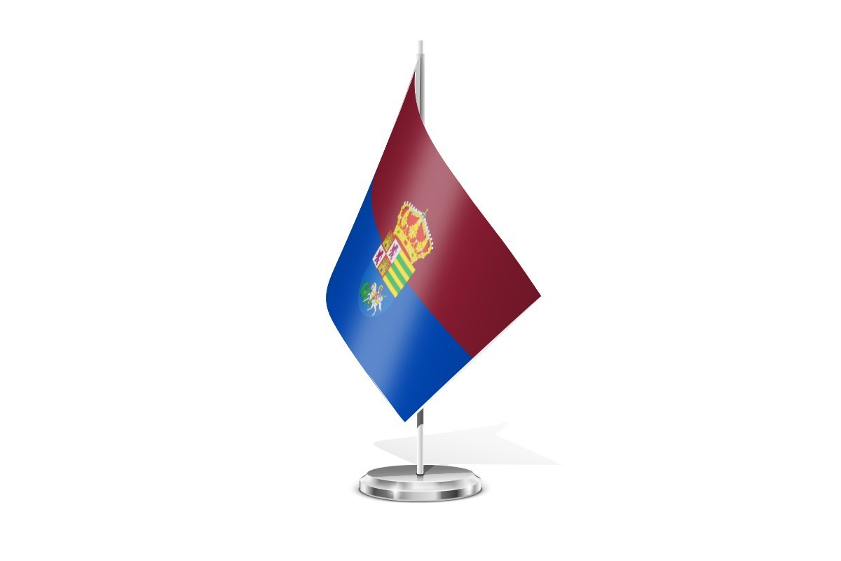 Bandera de mesa de Alcalá de los Gazules