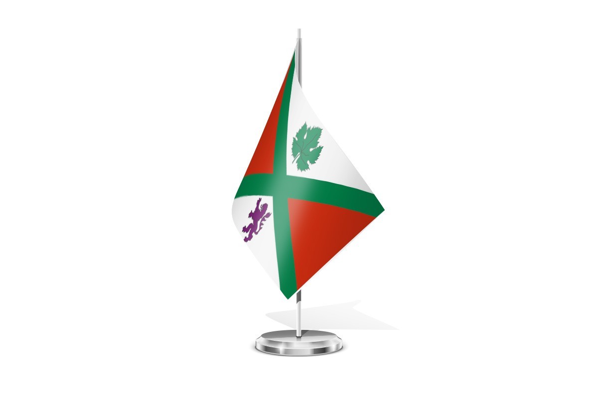 Bandera de mesa de Alcudia de Monteagud