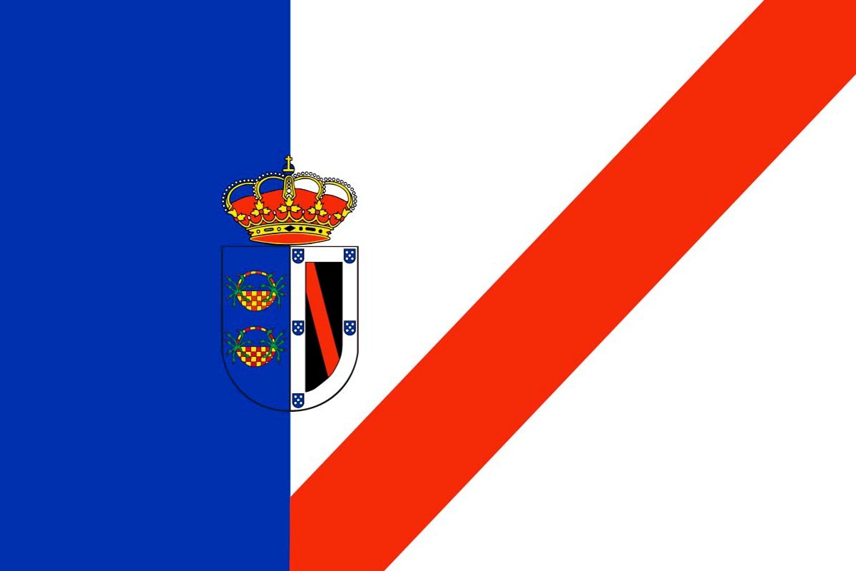 Bandera de mesa de Almonte