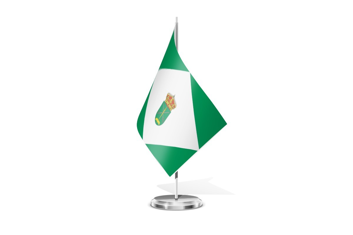 Bandera de mesa de Campofrío