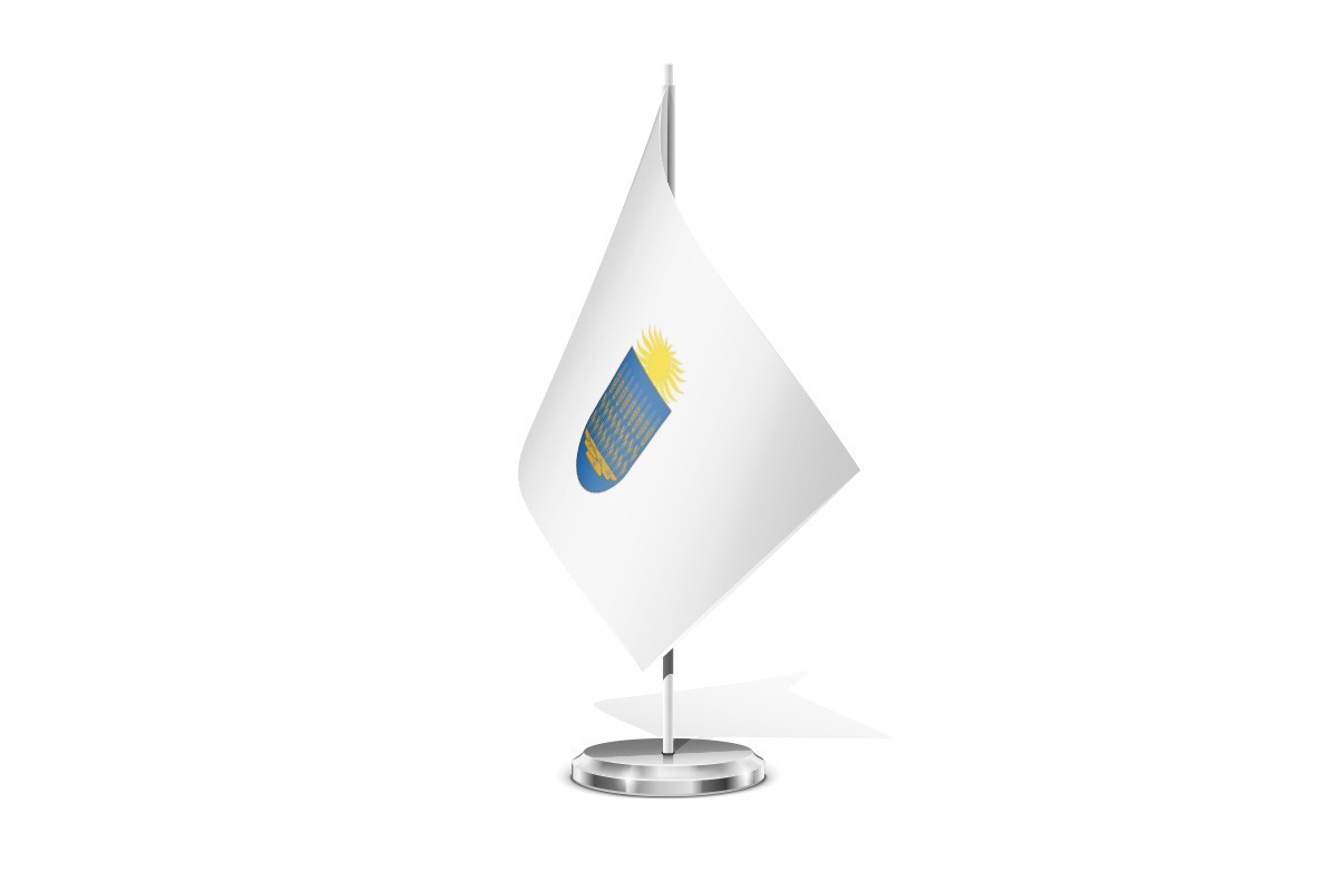 Bandera de mesa de Cendea de Olza