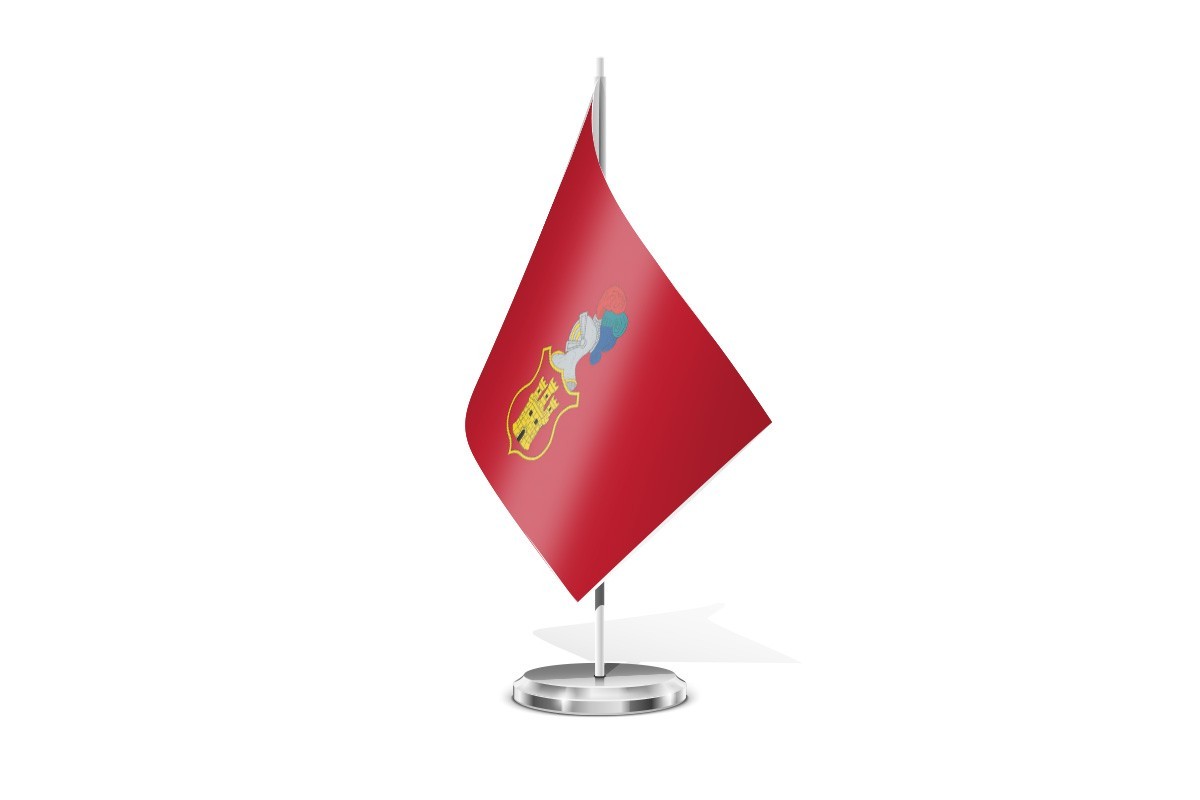 Bandera de mesa de Mélida