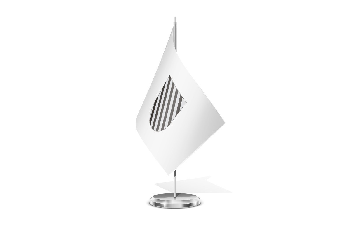 Bandera de mesa de Urroz
