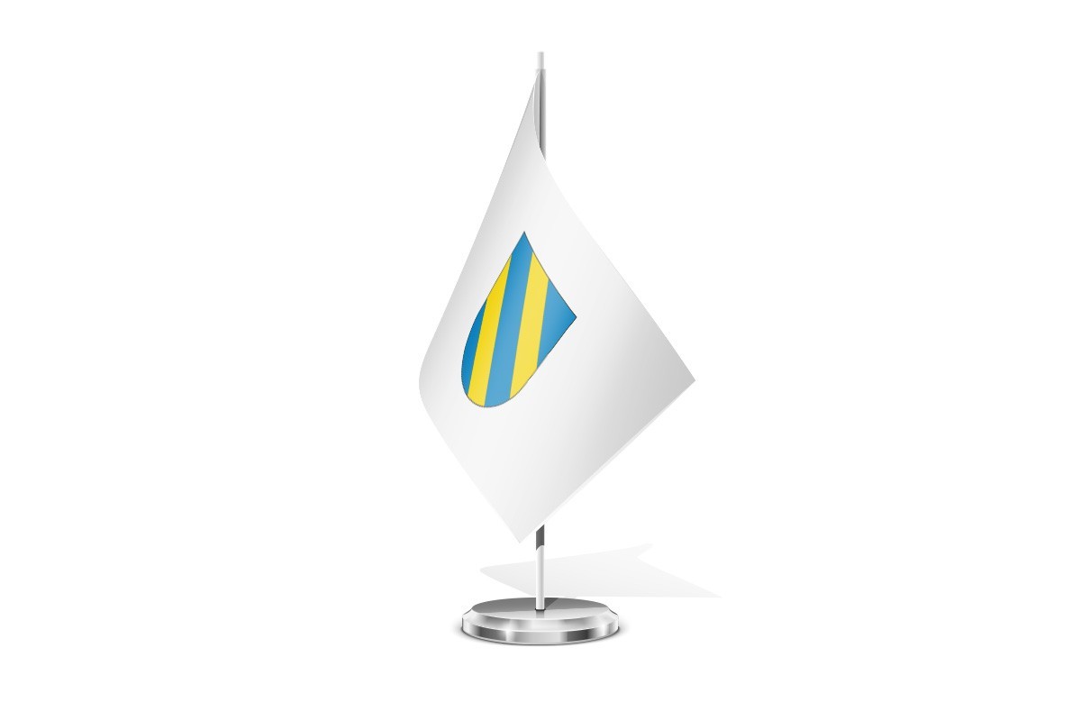 Bandera de mesa de Zubieta