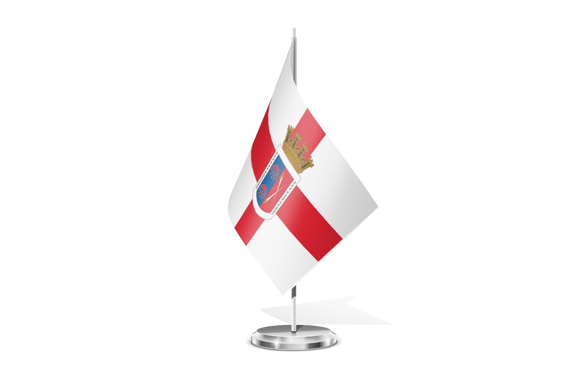 Bandera de mesa de Calahorra