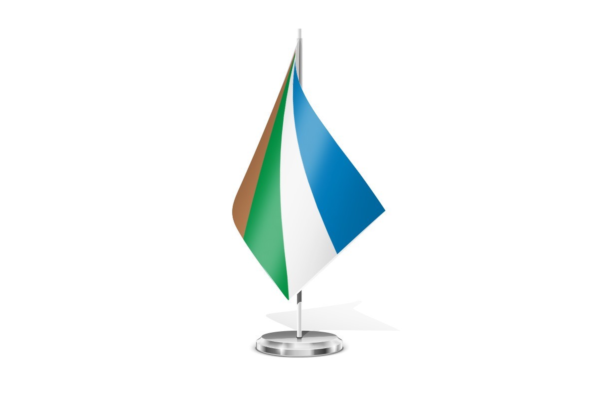 Bandera de mesa de Cervera del Río Alhama