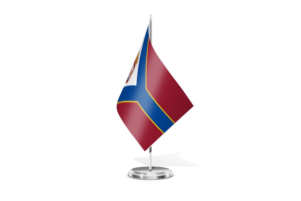 Bandera de mesa de Cordovín