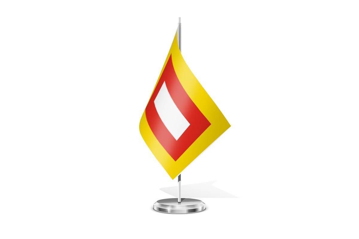 Bandera de mesa de Entrena