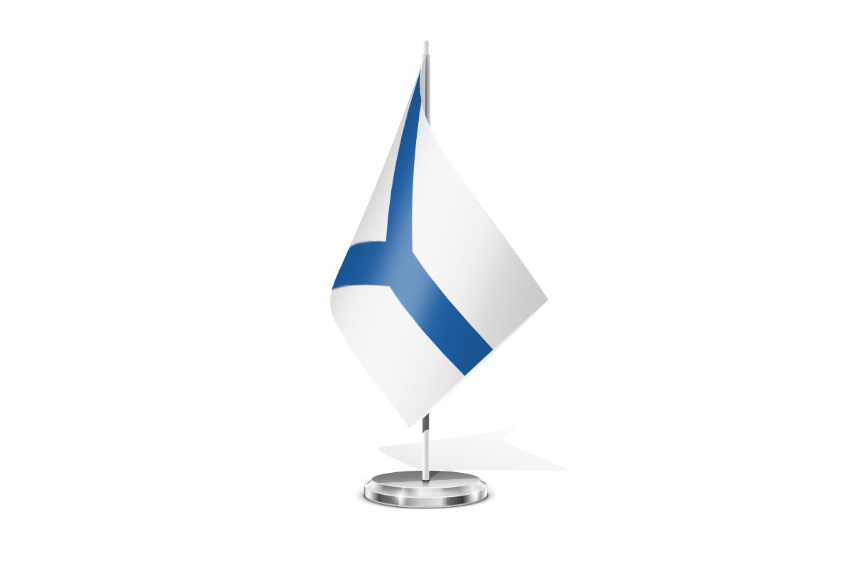 Bandera de mesa de Santa Coloma