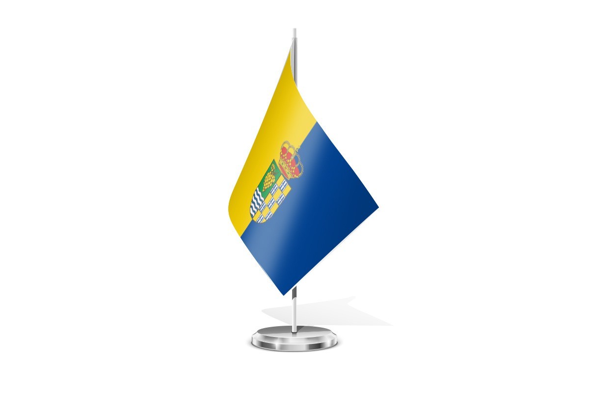 Bandera de mesa de Tudelilla
