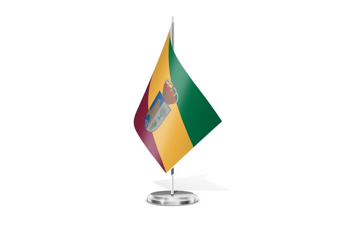 Bandera de mesa de Villar de Arnedo