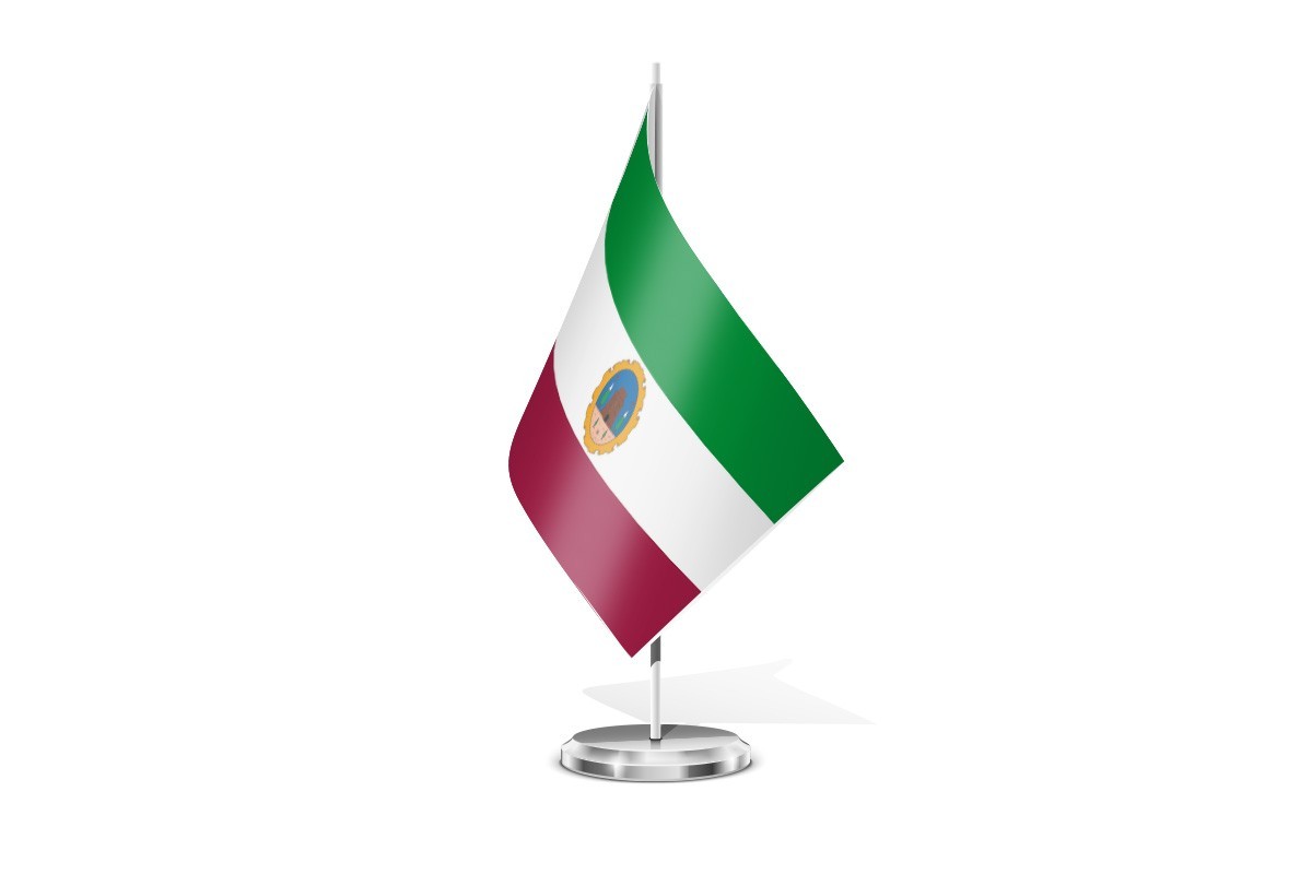 Bandera de mesa de Cehegín