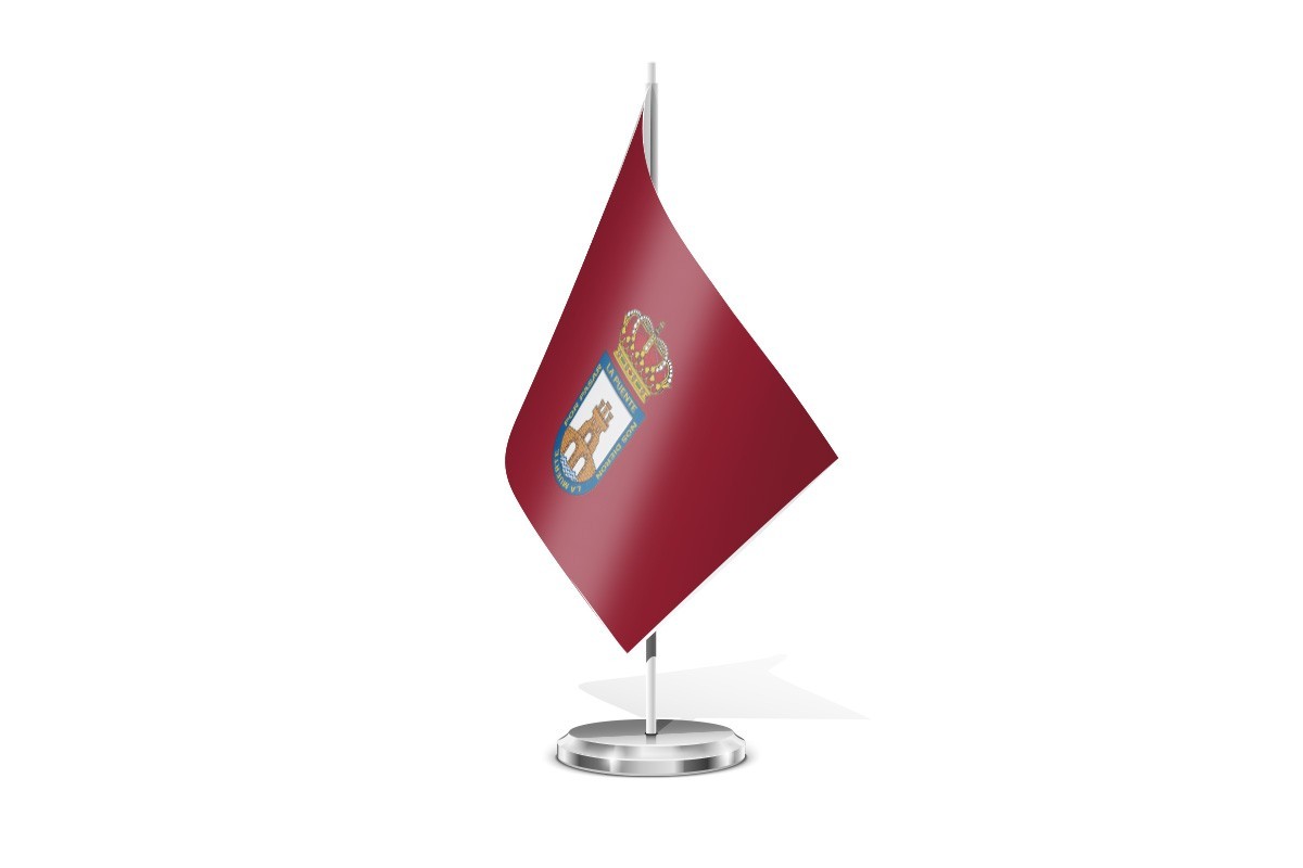 Bandera de mesa de Cieza