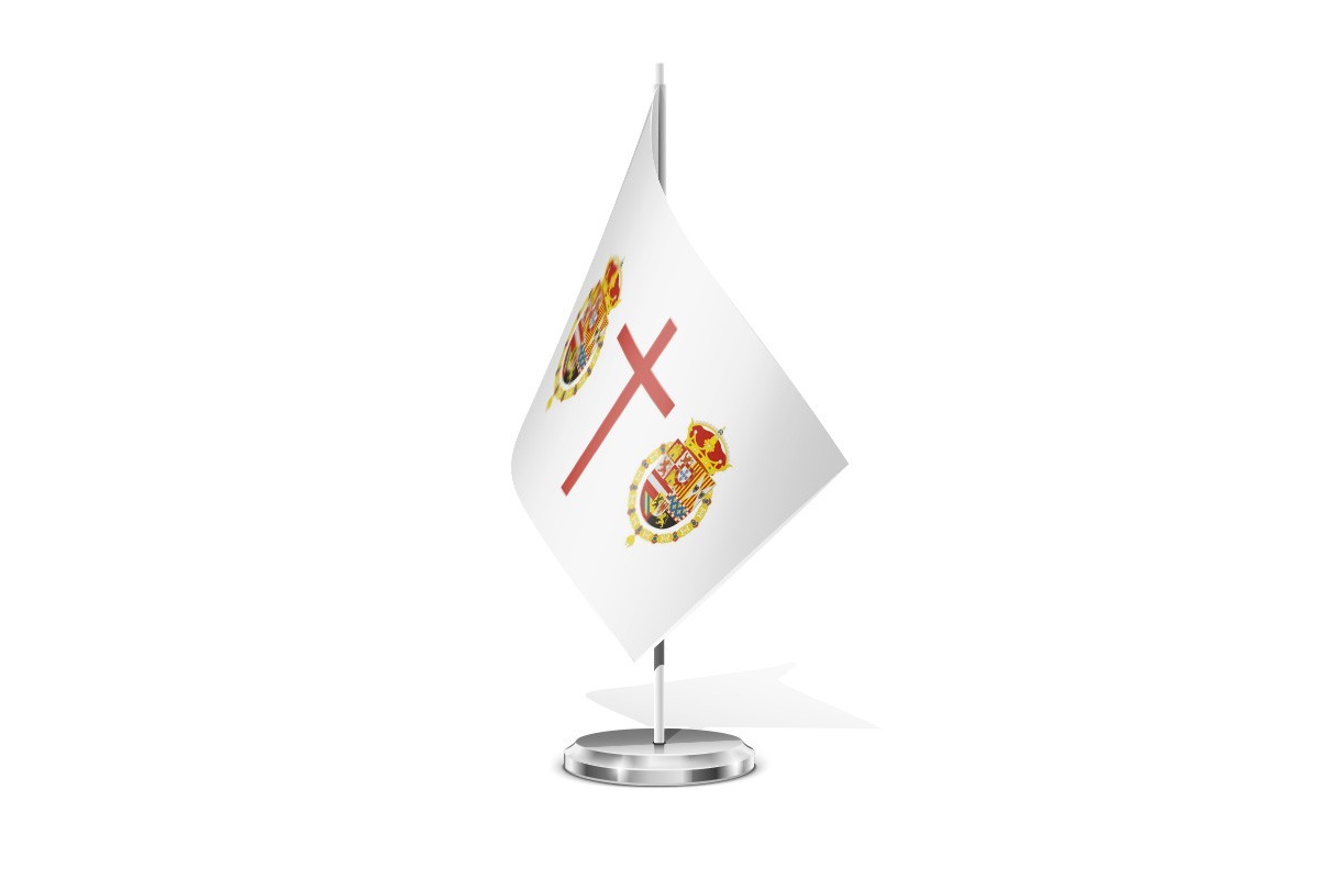 Bandera de mesa de Mazarrón