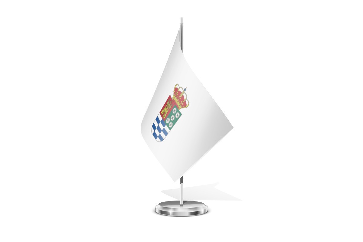 Bandera de mesa de Molina de Segura