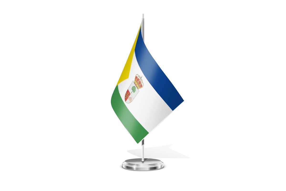 Bandera de mesa de Santomera