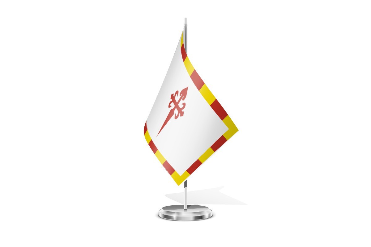 Bandera de mesa de Totana