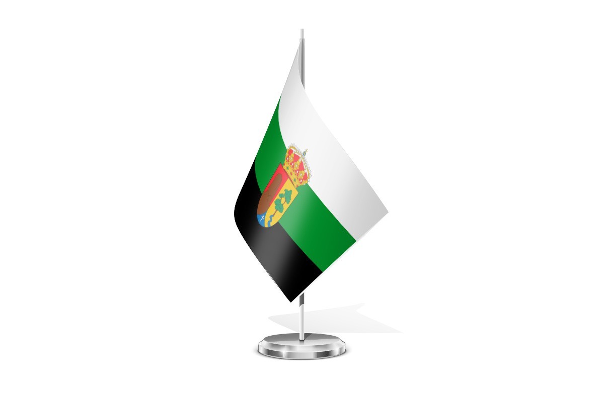 Bandera de mesa de Paso