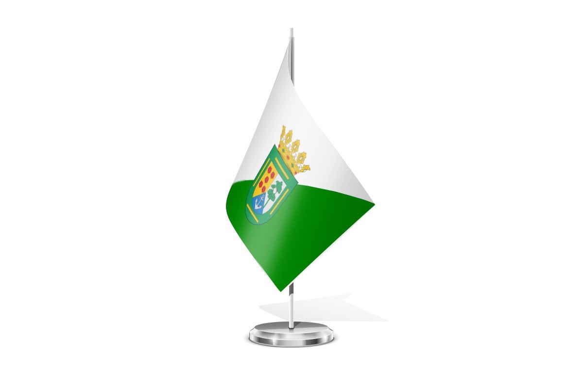 Bandera de mesa de Rosario Bandera de mesa de Rosario