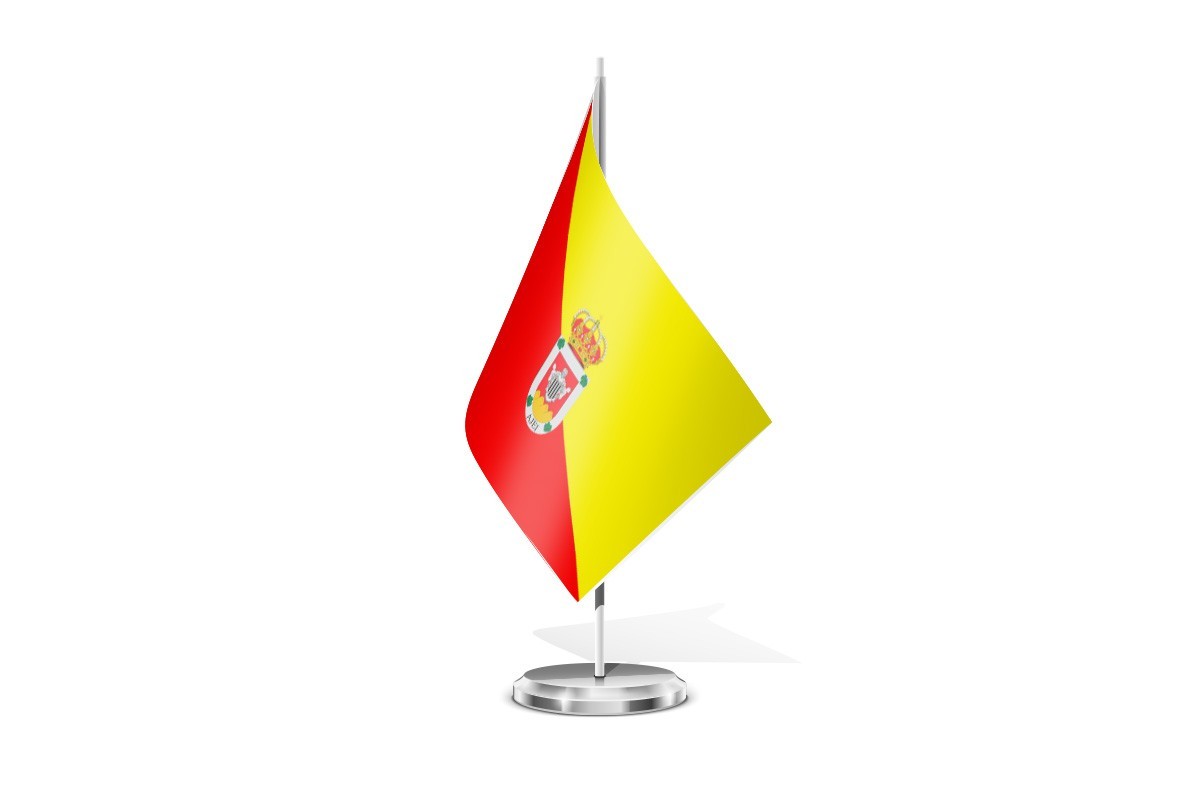 Bandera de mesa de San Bartolomé Bandera de mesa de San Bartolomé