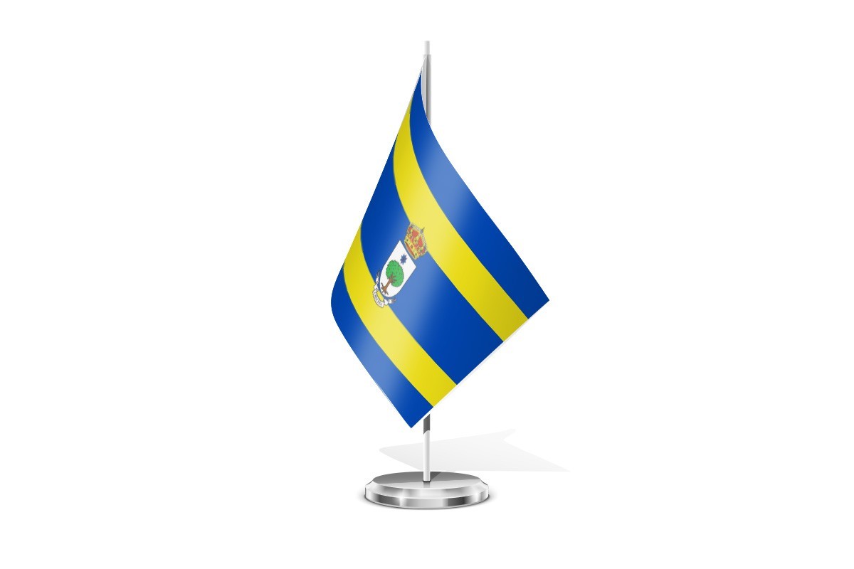 Bandera de mesa de Chucena