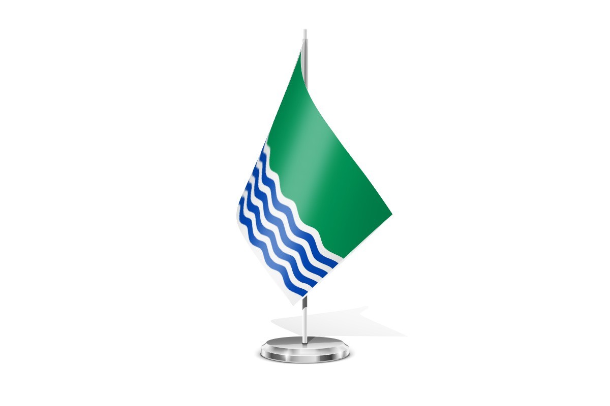 Bandera de mesa de Ejido