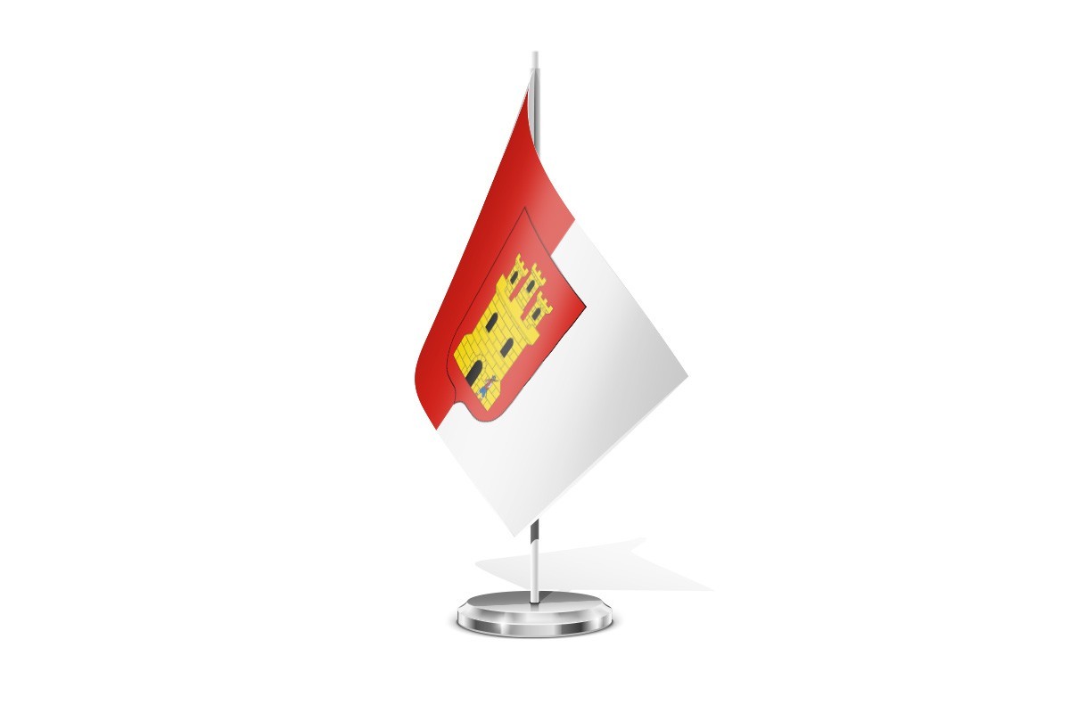 Bandera de mesa de Espiel