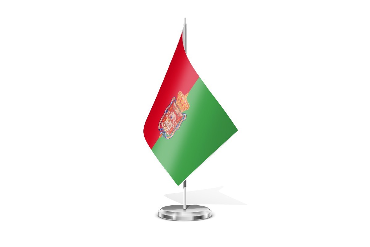 Bandera de mesa de Granada