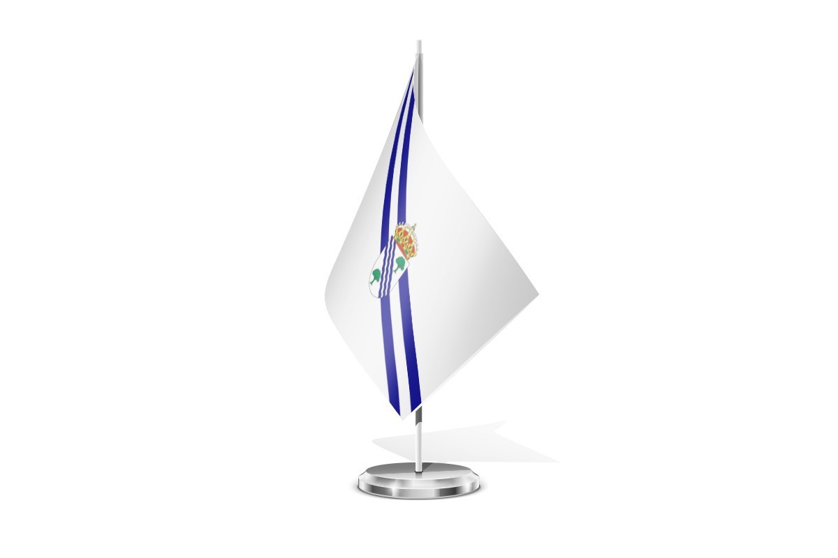 Bandera de mesa de Guadahortuna