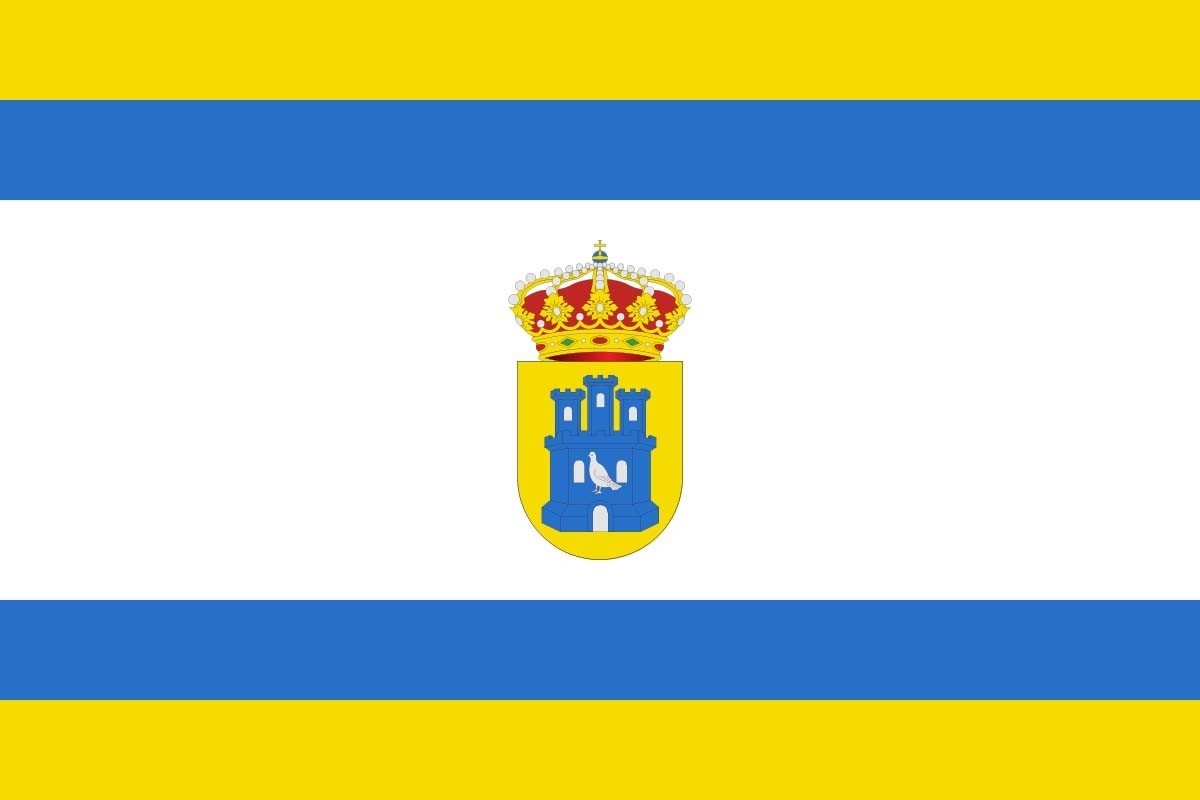 Bandera de mesa de Hinojales