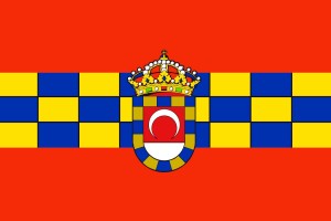 Bandera de mesa de Huétor Tájar