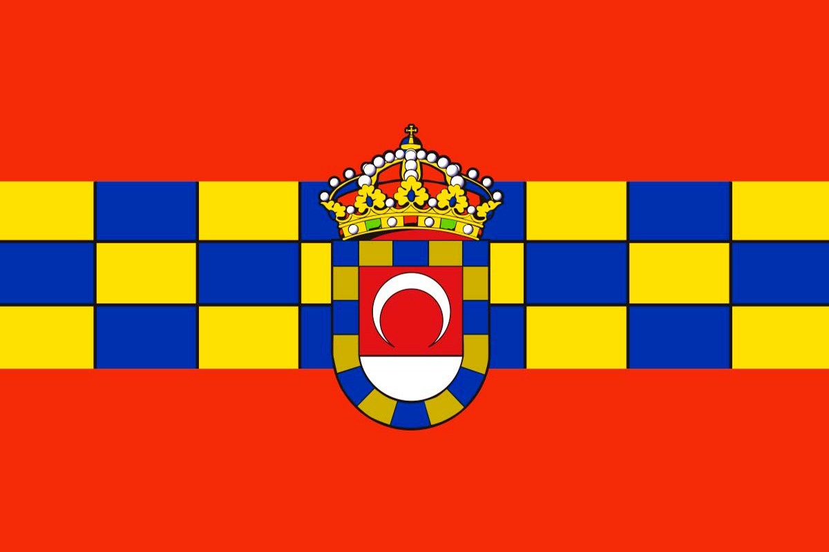 Bandera de mesa de Huétor Tájar