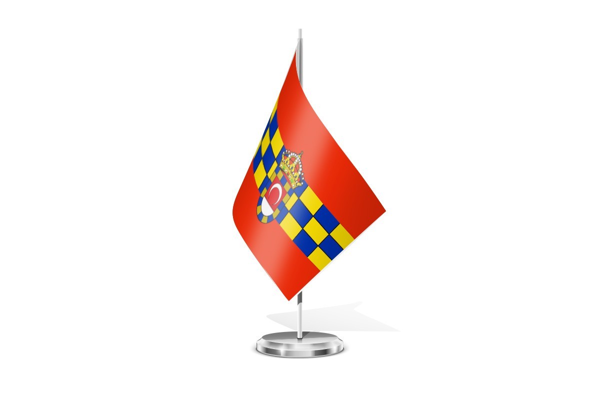 Bandera de mesa de Huétor Tájar